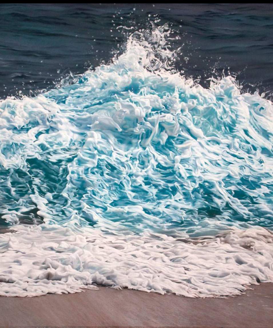 Zaria Forman — Maldives n10 2014